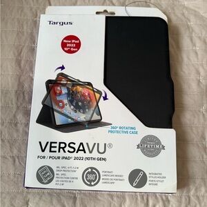 Targus Versavu Black Rotating Case for iPad 10th Gen